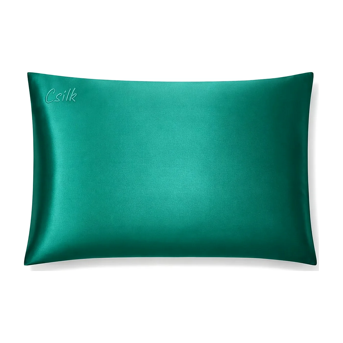 Luxury Dark Green Silk Pillowcase